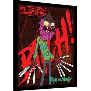 Obraz na zeď - Rick and Morty - Scary Terry, 34.3 × 44.5 cm