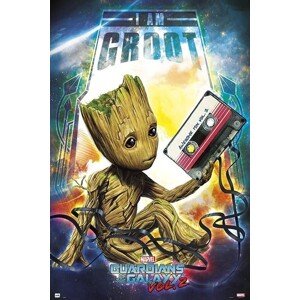 Plakát, Obraz - Strážci Galaxie - Groot, 61 × 91.5 cm