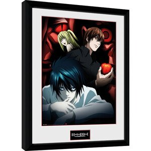 Obraz na zeď - Death Note - Light L and Misa, 34 × 44.2 cm