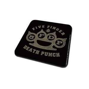 Podtácek Five Finger Death Punch – Brass Knuckle, 9,5 x 9,5 cm