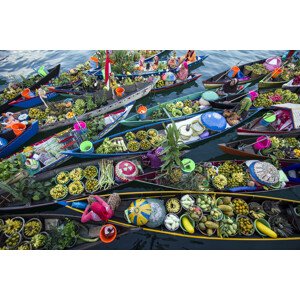Fotografie Banjarmasin Floating Market, Fauzan Maududdin, 40 × 26.7 cm