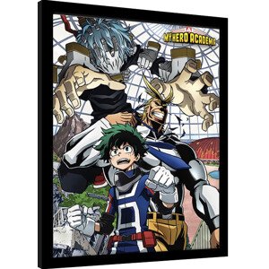 Obraz na zeď - My Hero Academia - An Enemy Threat, 34.3 × 44.5 cm