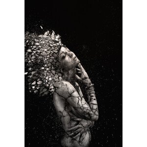 Fotografie The Fragile Squaw, Alexandre	Brouzes, 26.7 × 40 cm