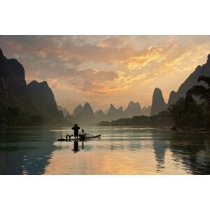 Fotografie Golden Li River, Yan Zhang, 40 × 26.7 cm