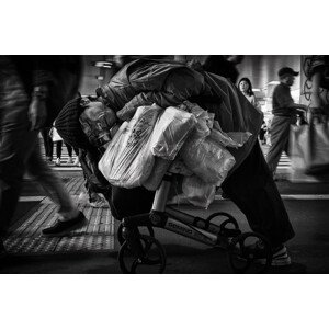 Fotografie Shibuya Street - TOKYO 2018, Ash	Shinya Kawaoto, 40 × 26.7 cm