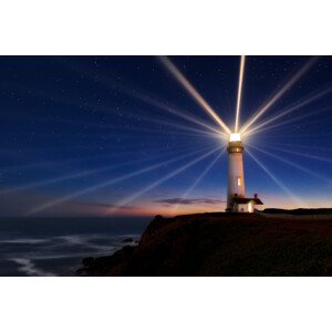 Fotografie Lighting of the Lens, Miles	Morgan, 40 × 26.7 cm
