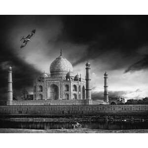 Fotografie the banks of the Jamuna river, Piet	Flour, 40 × 30 cm