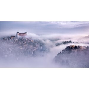 Fotografie Toledo city foggy morning, Jesús	M. García, 40 × 20 cm