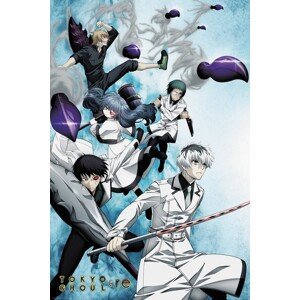 Plakát, Obraz - Tokyo Ghoul - Re - Key Art 2, 61 × 91.5 cm