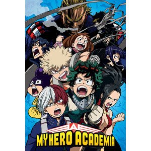 Plakát, Obraz - My Hero Academia - Cobalt Blast Group, 61 × 91.5 cm