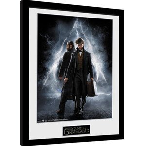 Obraz na zeď - Fantastická zvířata: Grindelwaldovy zločiny - One Sheet, 34 × 44.2 cm