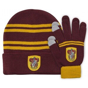 Čepice Harry Potter - Nebelvír set
