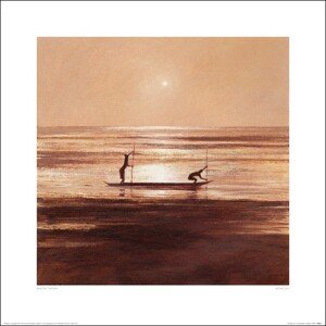 Umělecký tisk Jonathan Sanders - Sinking Sun, 40 × 40 cm
