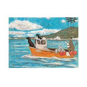 Umělecký tisk Sam Toft - Dogger, Fisher, Light Vessel Automatic, 50 × 40 cm