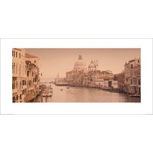 Umělecký tisk Rod Edwards - Canal Grande, Venice, 100 × 50 cm