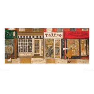 Umělecký tisk Sam Toft - On a Street Where You Live, 100 × 50 cm