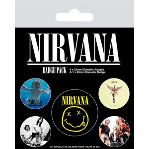 Plackový set Nirvana - Iconic