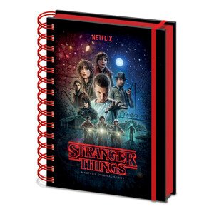 Zápisník Stranger Things - One Sheet, A5