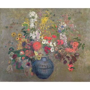 Obrazová reprodukce Flowers, 1909, Odilon Redon, 40 × 32.8 cm