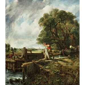 Obrazová reprodukce The Lock, 1824, John Constable, 34.7 × 40 cm