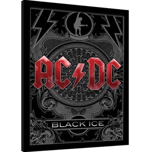 Obraz na zeď - AC/DC - Black Ice, 34.3 × 44.5 cm