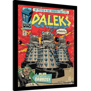 Obraz na zeď - Doctor Who - The Daleks Comic, 34.3 × 44.5 cm
