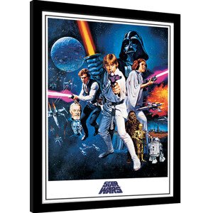 Obraz na zeď - Star Wars: Nová naděje - One Sheet, 30 × 40 cm