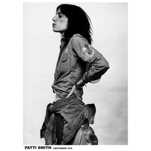 Plakát, Obraz - Patti Smith - Amsterdam ’76, 59.4 × 84.1 cm