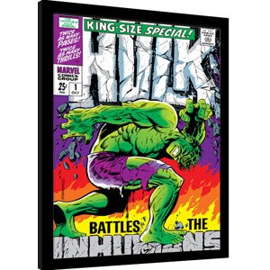 Obraz na zeď - Incredible Hulk - Inhumans, 34.3 × 44.5 cm