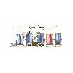 Umělecký tisk Sam Toft - Summer Loving, 60 × 30 cm