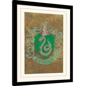 Obraz na zeď - Harry Potter - Znak Zmijozelu, 34.3 × 44.5 cm