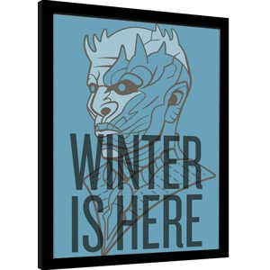 Obraz na zeď - Hra o Trůny (Game of Thrones) - Winter Is Here, 34.3 × 44.5 cm