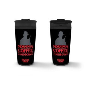 Hrnek Stranger Things - Coffee and Contemplation, 0,425 l