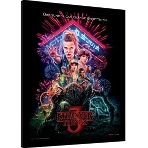 Obraz na zeď - Stranger Things - Summer of 85, 34.3 × 44.5 cm