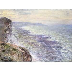 Obrazová reprodukce The Sea near Fecamp; Pres de Fecamp, Marine, 1881, Monet, Claude, 40 × 30 cm