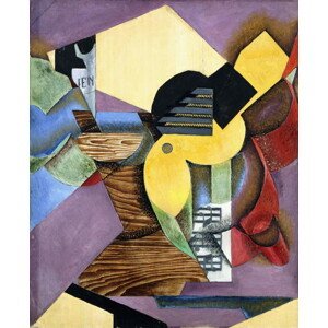Obrazová reprodukce Guitar, 1913, Gris, Juan, 32.8 × 40 cm