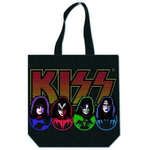Taška Kiss - Faces & Logo, 100% bavlna