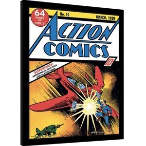 Obraz na zeď - Superman - Action Comics No.10, 34.3 × 44.5 cm