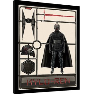 Obraz na zeď - Star Wars: Vzestup Skywalkera - Kylo Ren Model, 34.3 × 44.5 cm