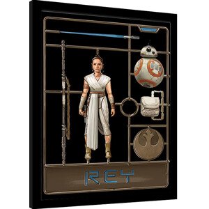 Obraz na zeď - Star Wars: Vzestup Skywalkera - Rey Model, 34.3 × 44.5 cm