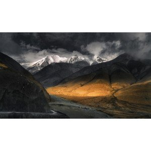 Fotografie A Bend To Light, Selions, 40 × 22.2 cm