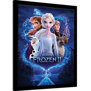 Obraz na zeď - Ledové království 2 (Frozen) - Magic, 34.3 × 44.5 cm