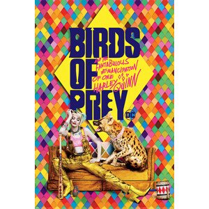 Plakát, Obraz - Birds of Prey: Podivuhodná proměna Harley Quinn - Harley's Hyena, 61 × 91.5 cm