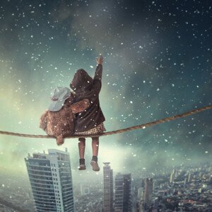 Fotografie Let it snow, hardibudi, 40 × 40 cm