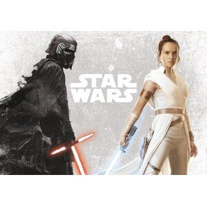 Plakát, Obraz - Star Wars - Kylo & Rey, 91.5 × 61 cm
