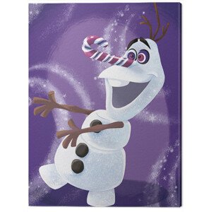 Obraz na plátně Ledové království (Frozen) - Olaf Dizzy, 2 - 60×80 cm