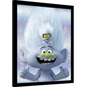Obraz na zeď - Trollové: Světové turné - Guy Diamond and Tiny, 34.3 × 44.5 cm