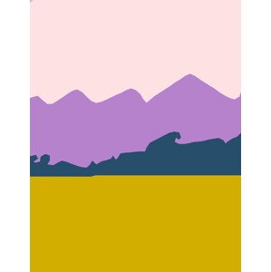 Obrazová reprodukce Nearby mountains,2016,, Caminker, Alex, 30 × 40 cm