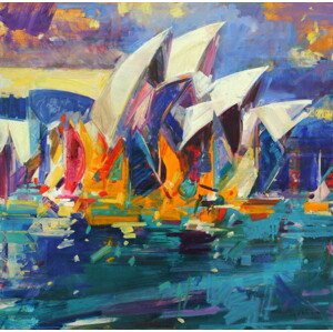 Obrazová reprodukce Sydney Flying Colours, 2012, Graham, Peter, 40 × 40 cm