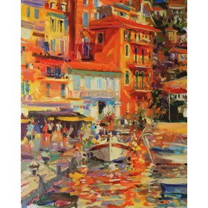 Obrazová reprodukce Reflections, Villefranche, 2002, Graham, Peter, 30 × 40 cm